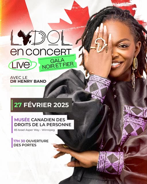 Cover Lydol En Concert Live Le 27 Février 2025 Au Musée Canadien Des Droits La Personne