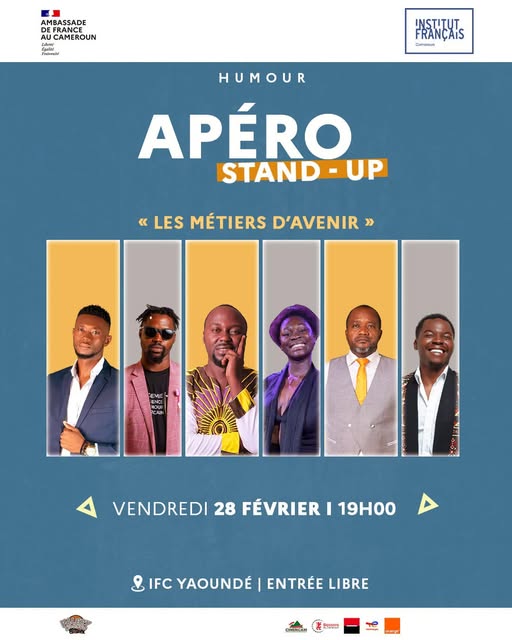 Cover Apéro Stand-Up Vendredi 28 Février 2025 à L'IFC Yaoundé