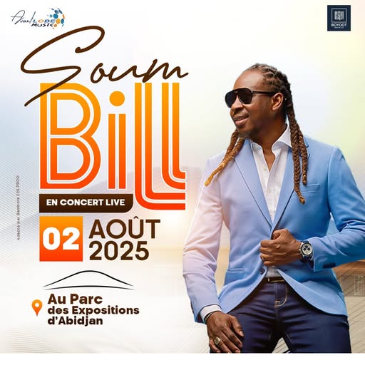 Cover Soum Bill En Concert Live Le 02 Aout 2025 Au Parc Des Exposition D'Abidjan