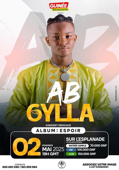 Cover Concert Dédicace Le 02 Mai 2025 Au Palais du Peuple Guinée