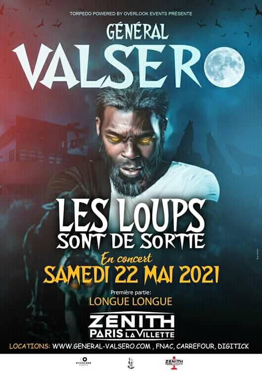 CoverValsero en Concert au Zenith de Paris