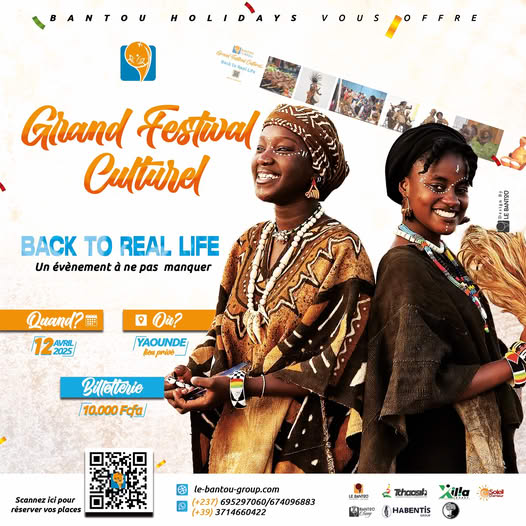 Cover Grand Festival Culturel Le 12 Avril 2025 à Yaoundé