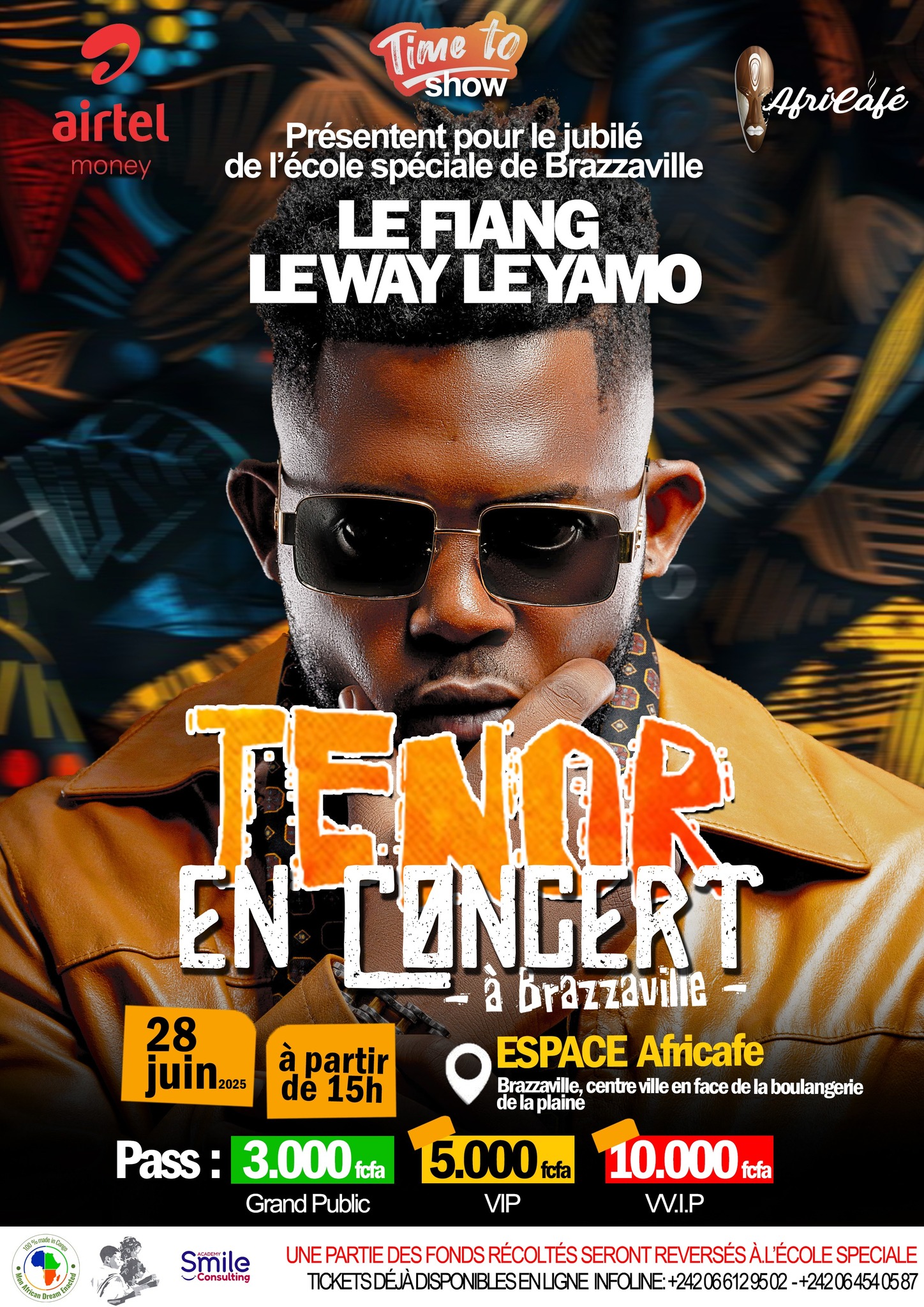 CoverTenor En Concert à Brazzaville Le 28 Juin 2025