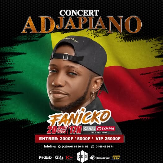CoverFanicko En Concert Le 20 Avril 2025 Au Canal Olympia Wologuedé Au Benin