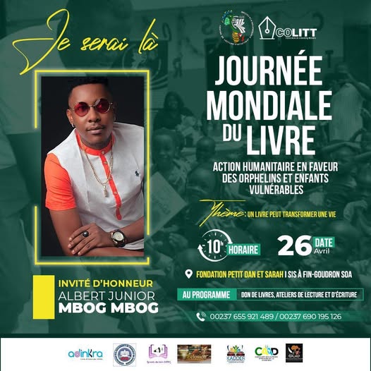 Cover Journée Mondiale Du Livre Le 26 Avril 2025 à Yaoundé