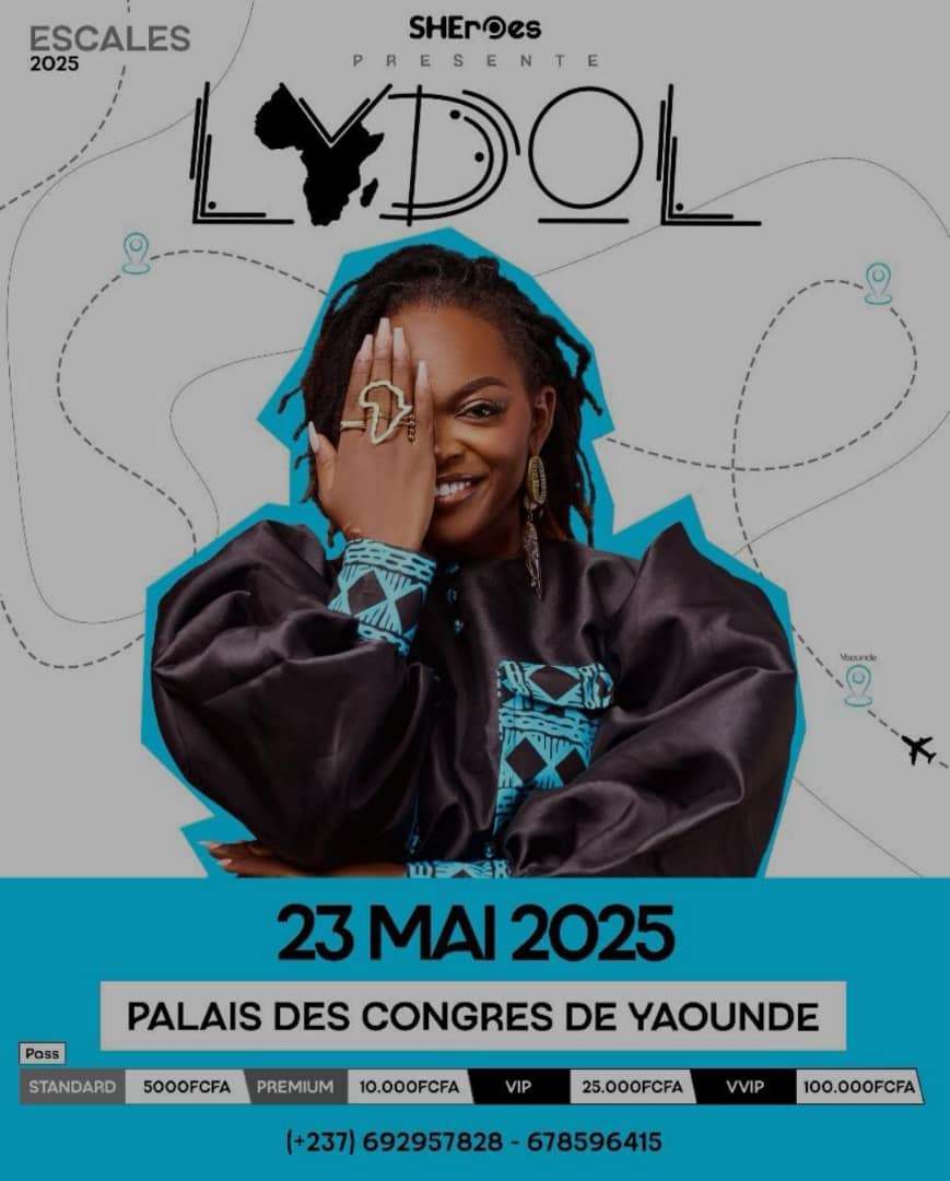 Cover Lydol En Concert Le 23 Mai 2025 Au Palais Des Congrès De Yaoundé