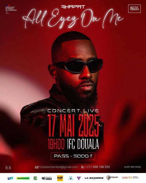 Cover Shapat En Concert Live Le 17 Mai 2025 à L'IFC Douala