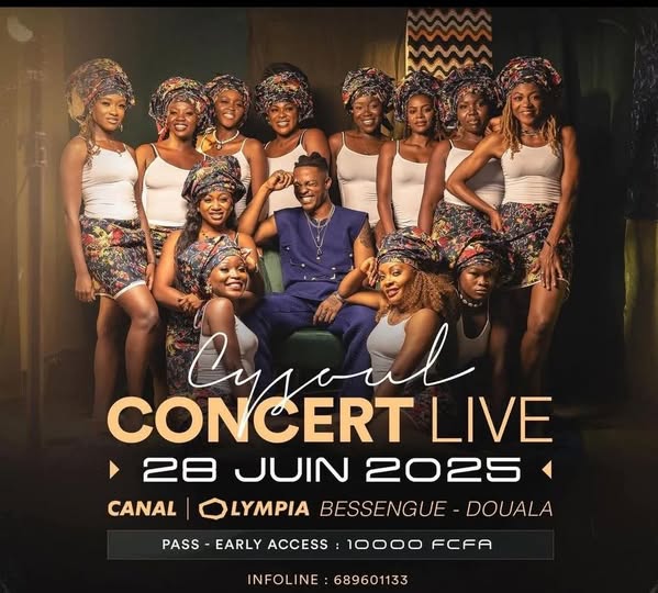 Cover Cysoul En Concert Live Le 28 Juin 2025 Au Canal Olympia Bessengue Douala