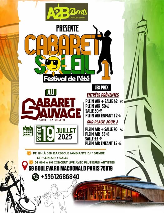 CoverSoum Bill En Concert Live Le 02 Aout 2025 Au Parc Des Exposition D'Abidjan