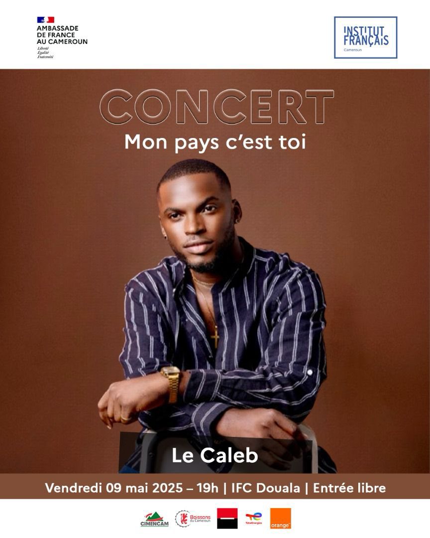 Cover Le Caleb En Concert Vendredi 09 Mai 2025 à L'IFC Douala