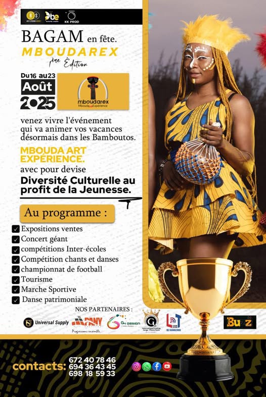 CoverMboudarex 1ère  Edition à Bagam du 16 au 26 Août 2025