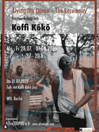 Cover Atelier Living The Dance-The Ceremony avec Koffi KôKô à Berlin en Allemagne du 28 Juillet au 1er Août 2025