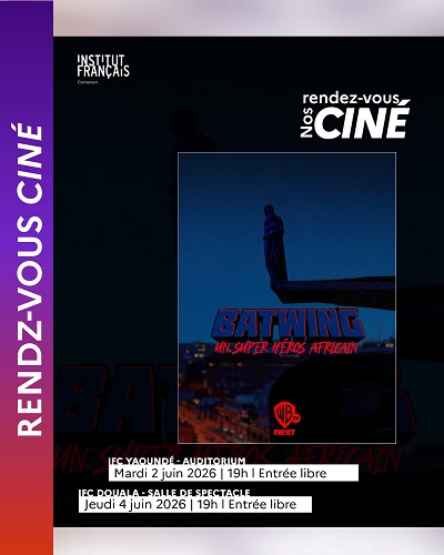 soirée cinéma le 04 Juin 2026 a Ifc Douala  a 19H00