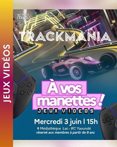 Jeux Vidéos  le 3 juin 2026 a 15h a IFC Yaoundé
