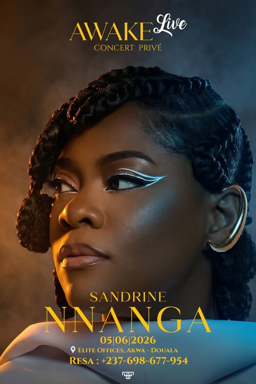 Concert Privée Sandrine Nnanga le 05 Juin à 19h, à la Salle Élite Office Akwa