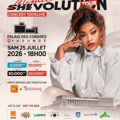 Cover Concert de Mimie à Yaoundé
