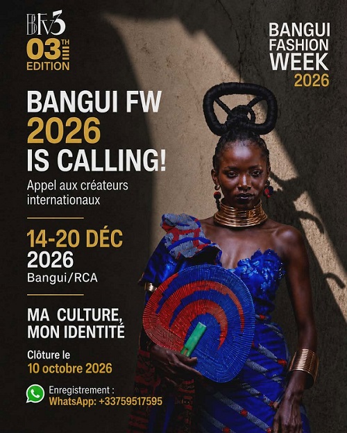 Cover Bangui Fashion Week 2026 (BFW3)