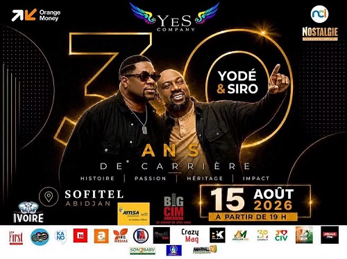 Cover 30 Ans de Carrière de YODÉ & SIRO