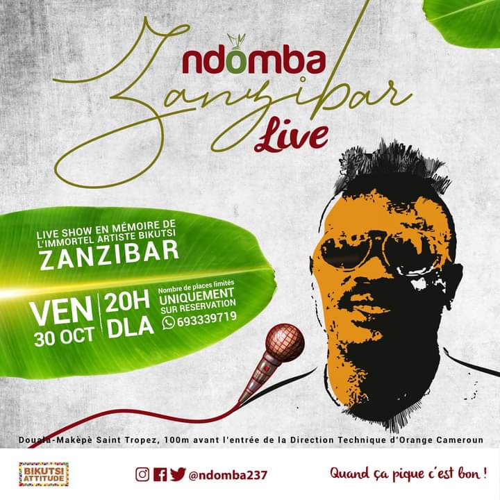 CoverNdomba Zanzibar Live le 30 Octobre 2020 à Makepe Saint Tropez