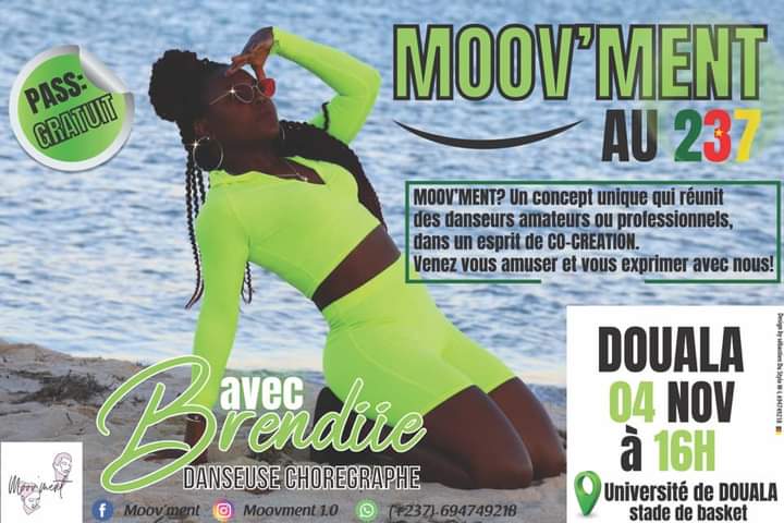 Cover Moov'Ment au 237 à l'Université de Douala le 04 Novembre 2020