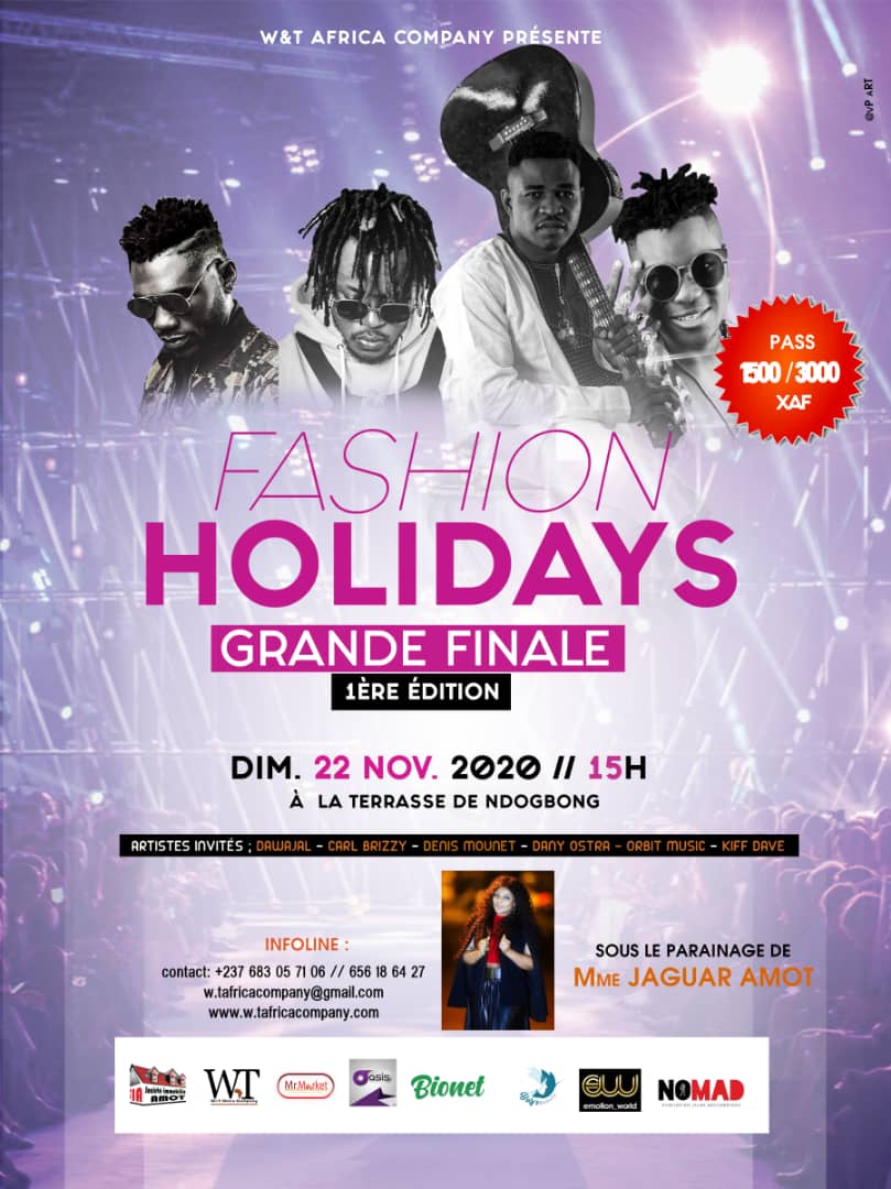 Cover Finale 1ère Edition Fashion Holidays à la Terrasse de Ndogbong le 22 Novembre 2020