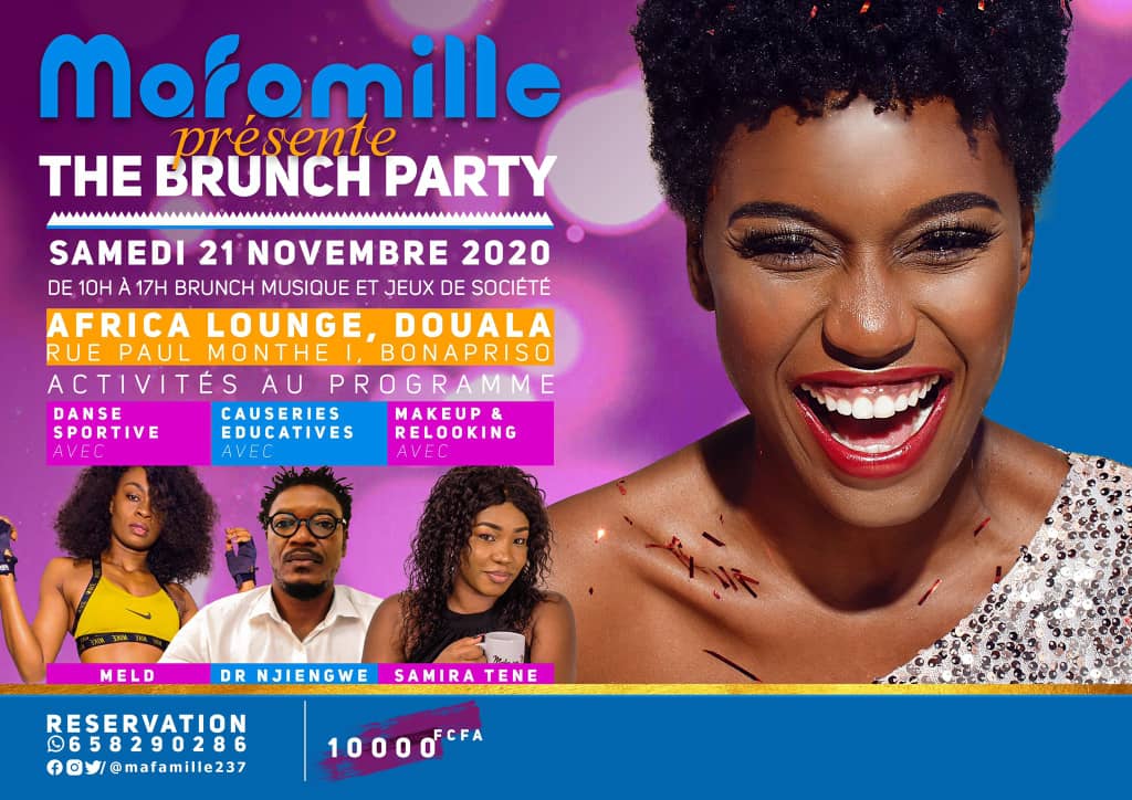 Cover The Brunch Party à Africa Lounge à Bonapriso le 21 Novembre 2020
