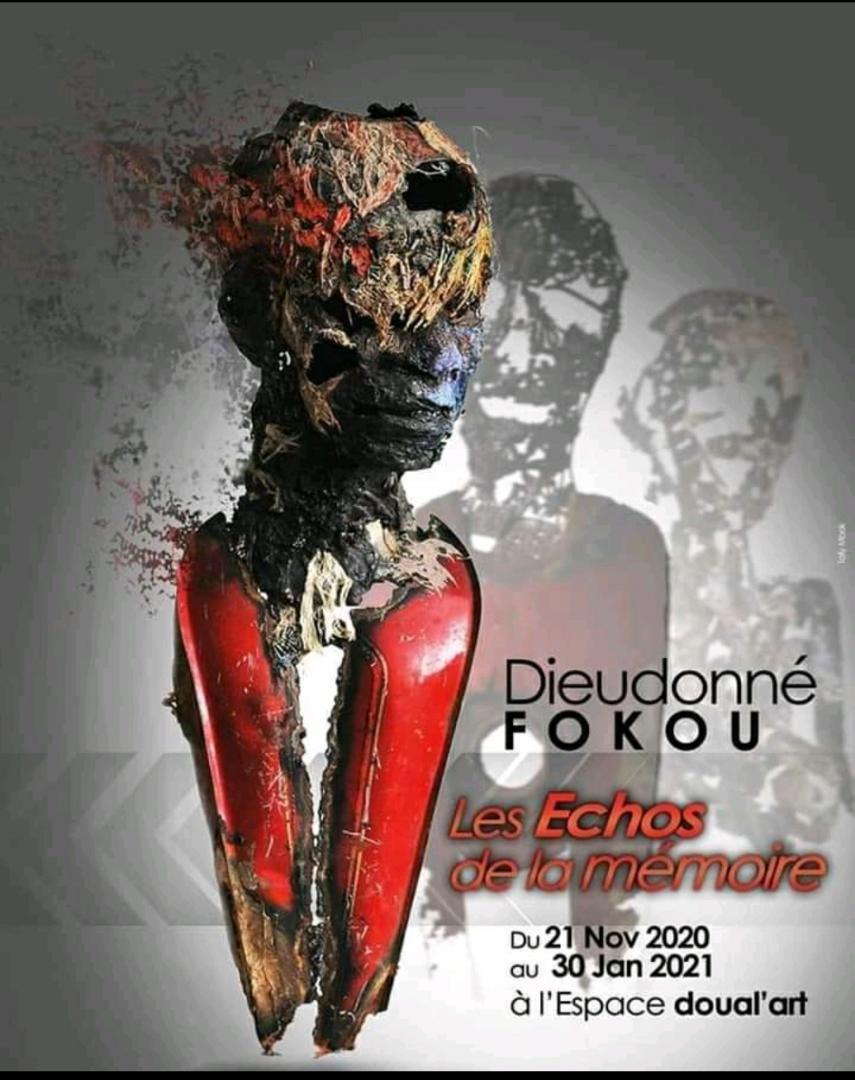 Cover Exposition Dieudonné Fokou Doual'art du 21 Novembre au 30 Janvier 2021