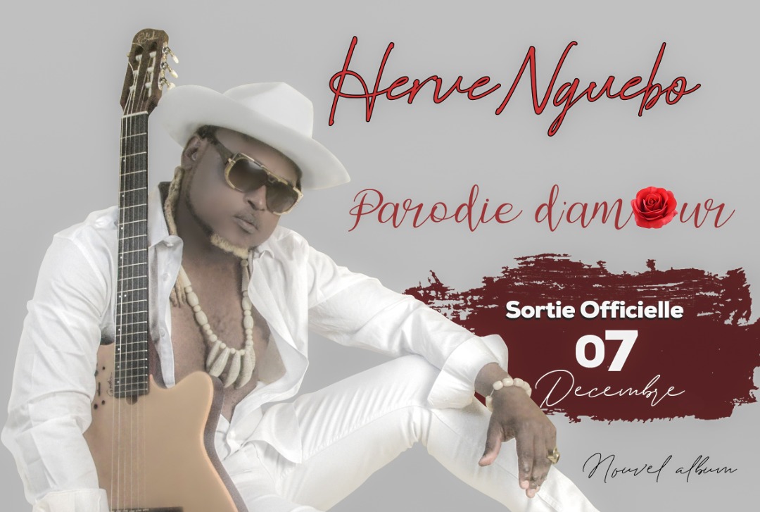 CoverSortie Officielle de "Parodie d'amour", le Nouvel Album d'Hervé Nguebo le 7 Décembre 2020