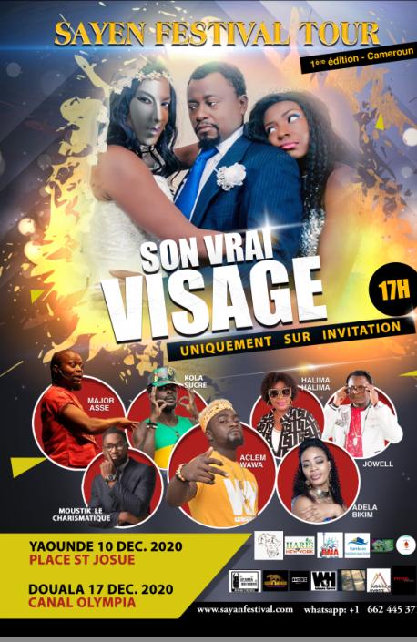 Cover1ère Edition du Sayen Festival Tour à la Place Saint Josué à Yaoundé le 10 Décembre 2020