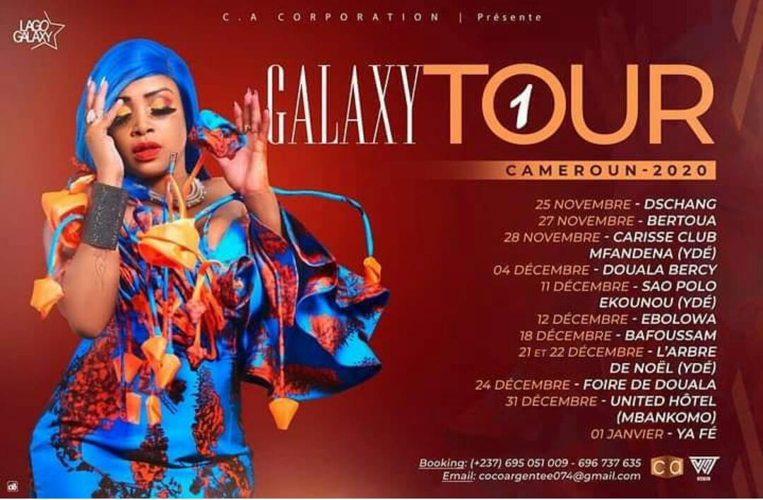 Cover Coco Argentée Galaxy Tour1 au Cameroun du 25 Novembre 2020 au 1er Janvier 2021