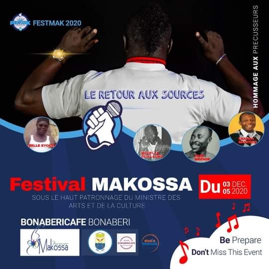 Cover FestMak 2020 à Bonaberi Cafe du 3 au 5 Décembre 2020