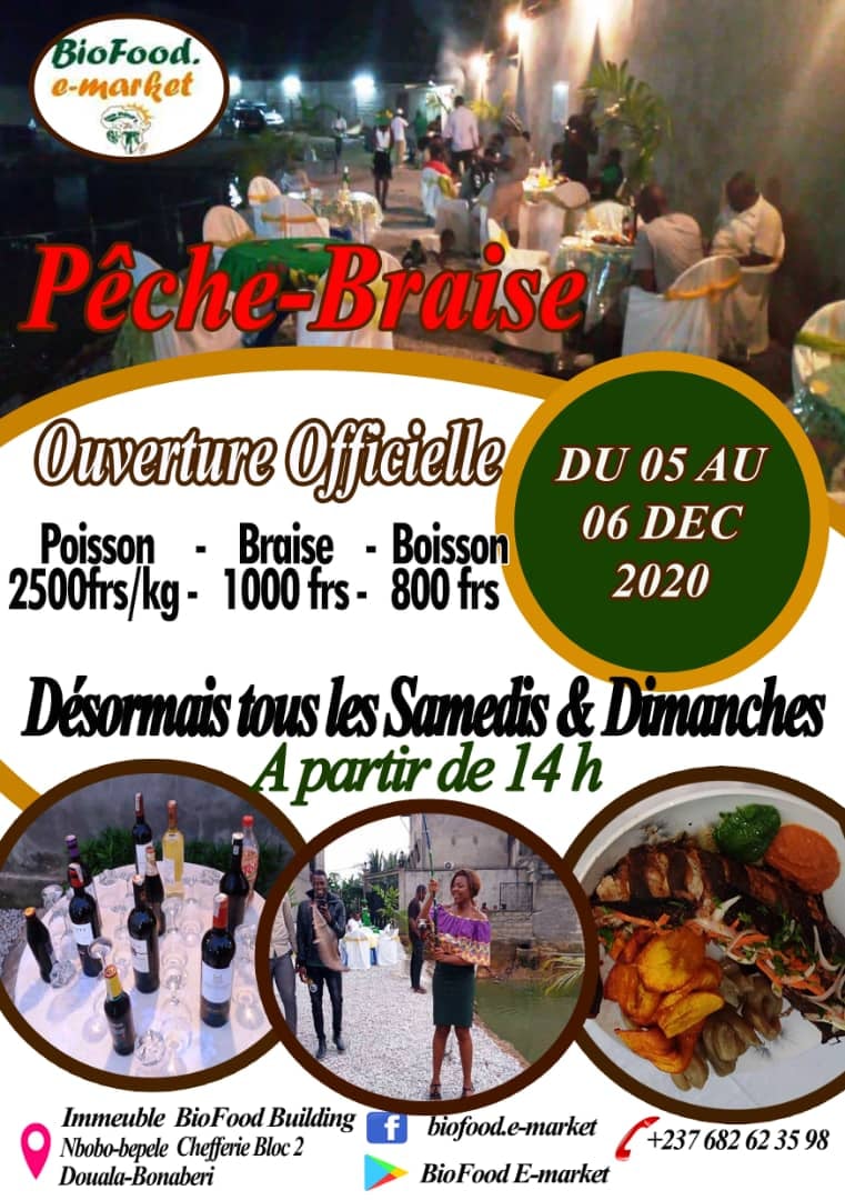 Cover Ouverture du Pêche-Braise à Ndobo-Bepele du 5 au 6 Décembre 2020