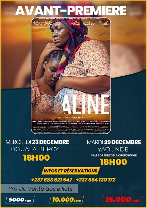 Cover Le Film "Aline" en Avant-Première à Douala Bercy le 23 Décembre 2020