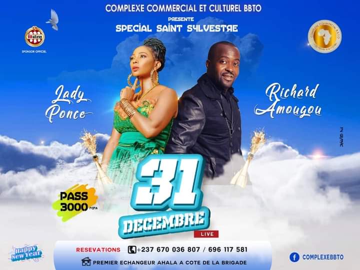 Cover Spécial Saint Sylvestre au Complexe BBTO à Yaoundé le 31 Décembre 2020