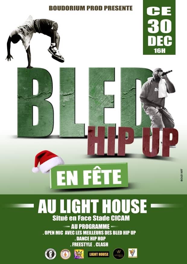 Cover Bled Hip Up en Fête au Light House à Douala le 30 Décembre 2020