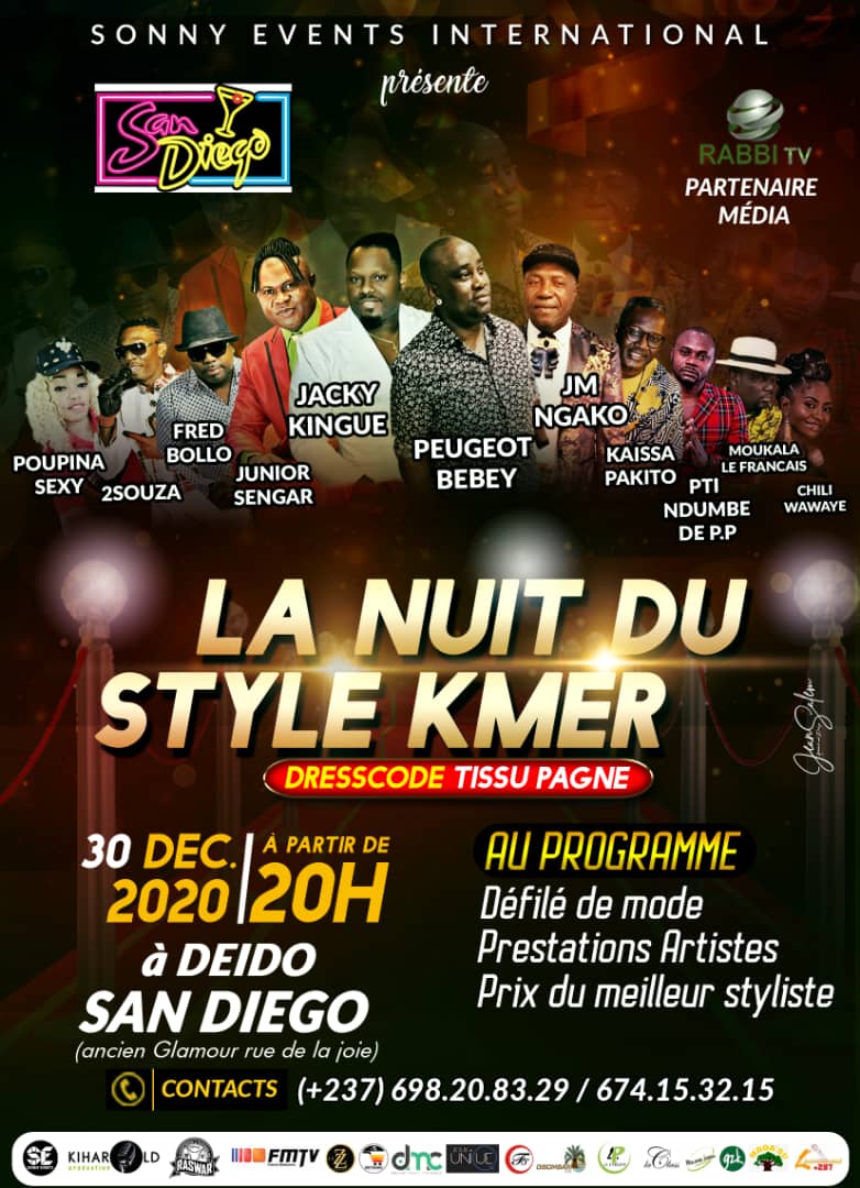 Cover La Nuit du Style Kmer Acte1 au Snack San Diego le 30 Décembre 2020