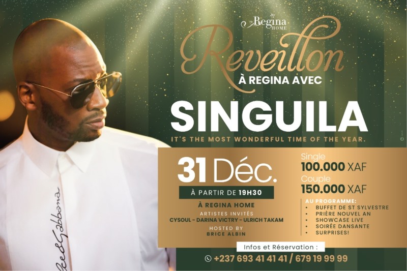 Cover Réveillon Saint Sylvestre à Regina Home avec Singuila, Cysoul et Darina Victry