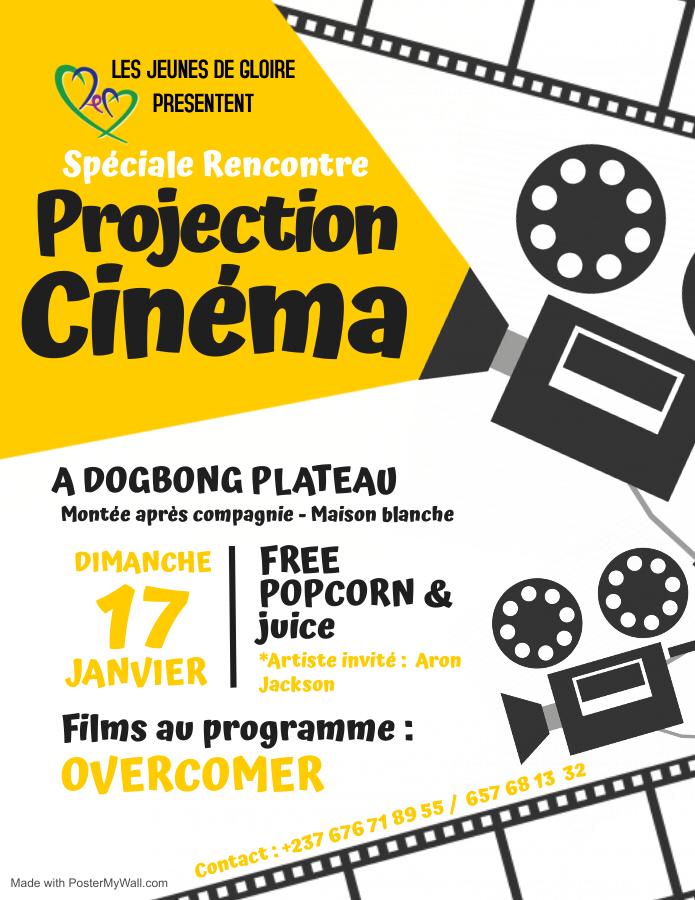 Cover Rencontre Projection Cinéma à Ndogbong Plateau le 17 Janvier 2021