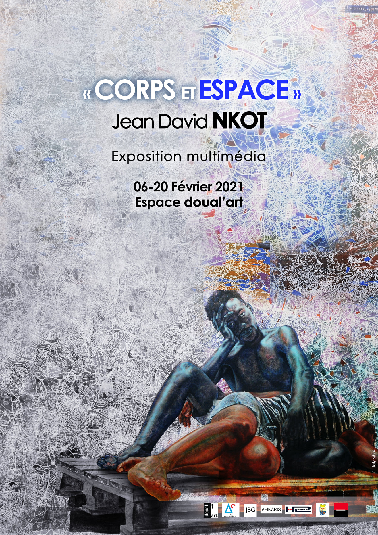 CoverExposition "Corps et Geste" de Jean David Nkot à Doual'Art du 06 au 20 Février 2021