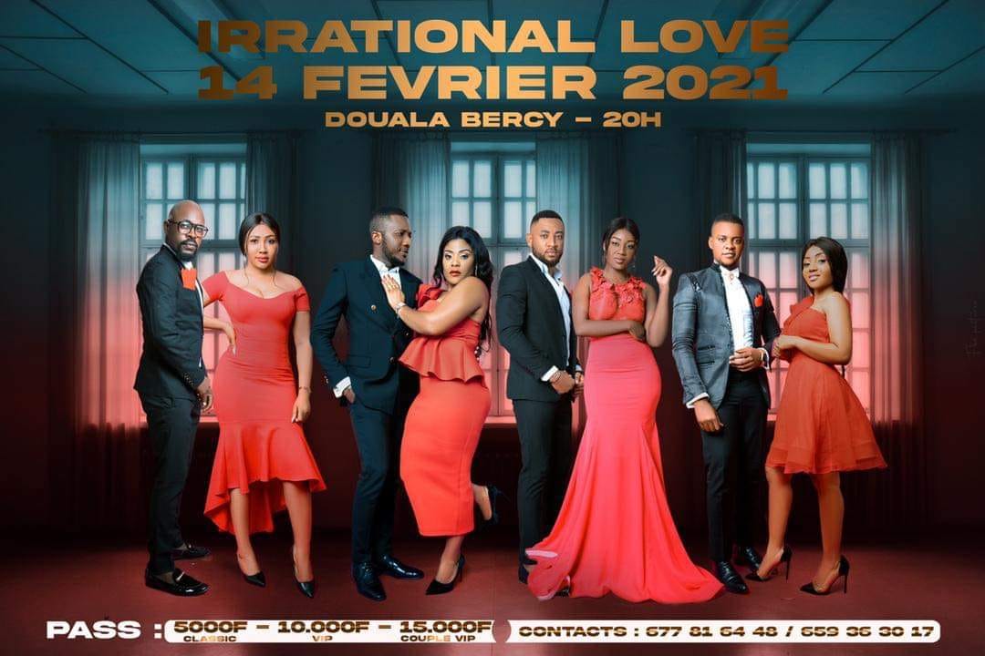 CoverIrrational Love: Le 14 Février 2021 est la Nouvelle Date de Projection du Film à Douala Bercy