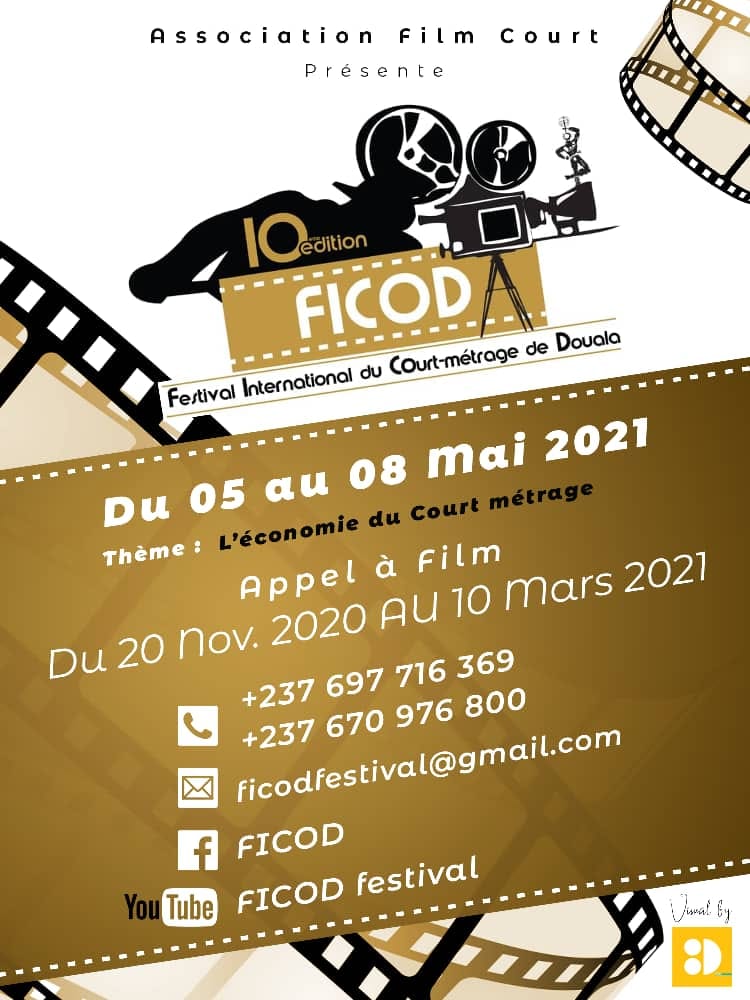 Cover10ème Edition du Festival Ficoda à Douala du 05 au 08 Mai 2021