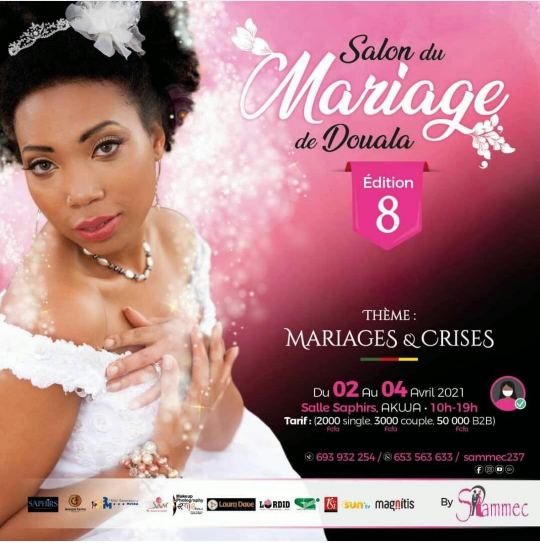 Cover8ème Edition du Salon du Mariage de Douala du 02 au 04 Avril 2021