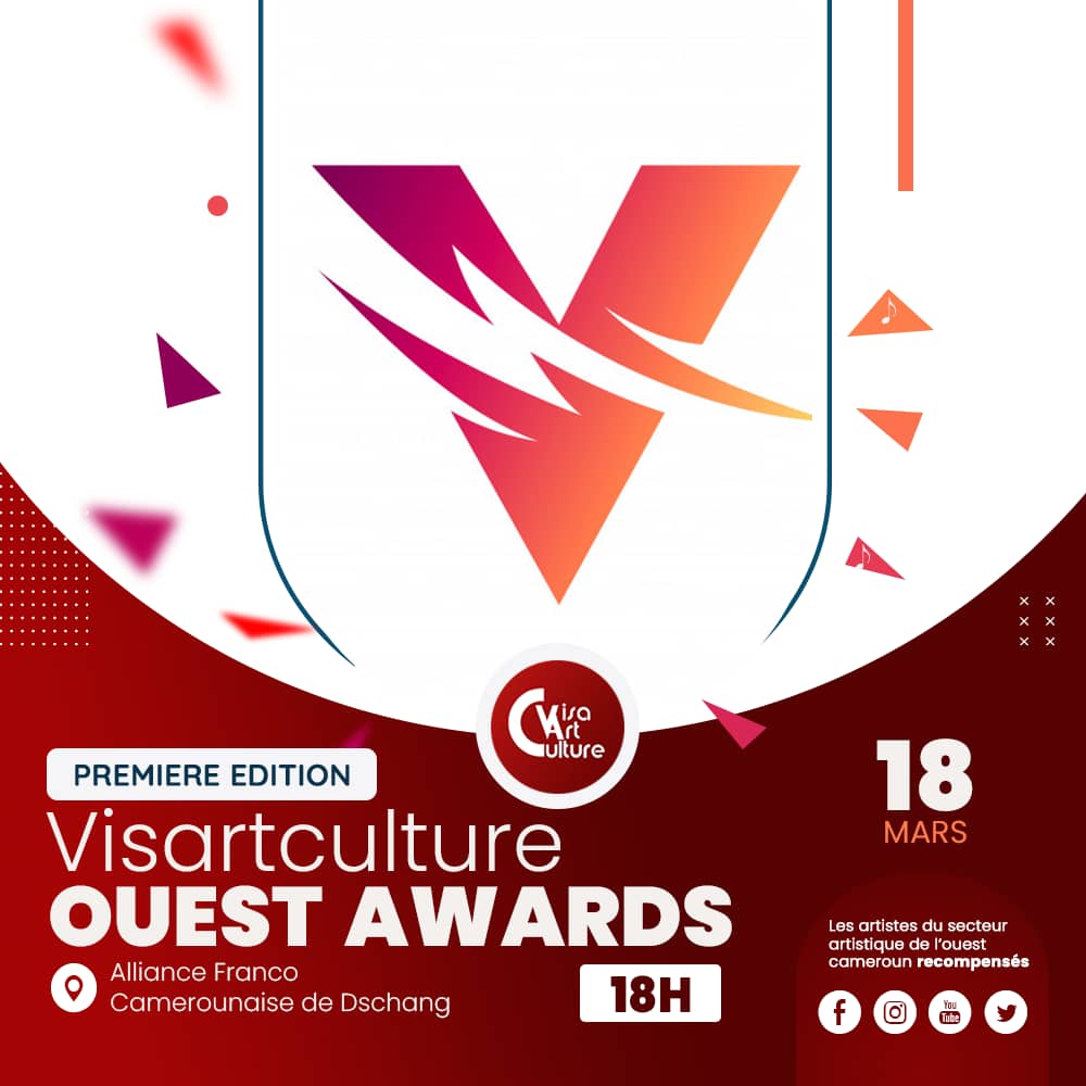 Cover1ère Edition Visartculture Ouest Awards à Dschang le 18 Mars 2021