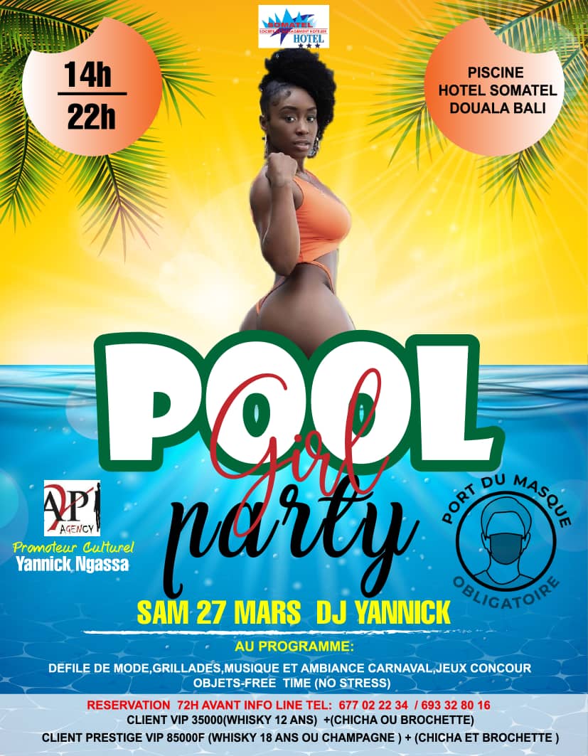 Cover Pool Girl Party à L'Hôtel Somatel à Bali le 27 Mars 2021
