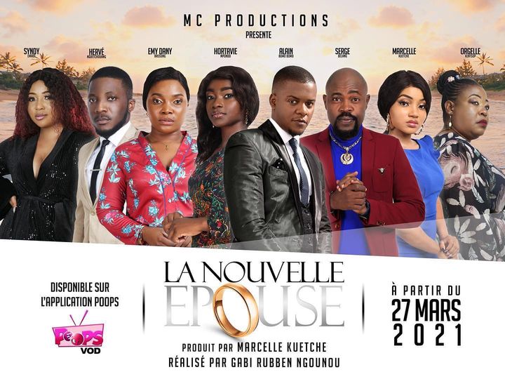 Cover Sortie Officielle du Feuilleton "La Nouvelle Epouse" sur Poops VoD le 27 Mars 2021