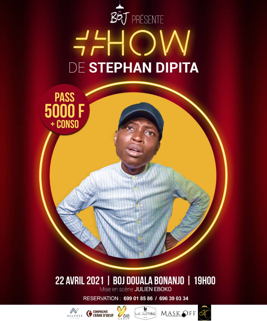 Cover Le Show de Stephan Dipita au Boj à Bonanjo le 22 Avril 2021