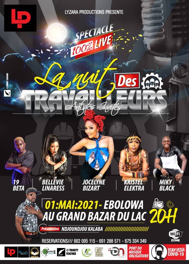 Cover La Nuit des Travailleurs à Ebolowa le 01 Mai 2021