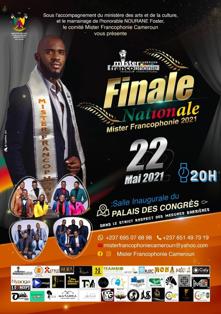 Cover Mister Francophonie 2021: Finale Nationale au Palais des Congrès le 22 Mai