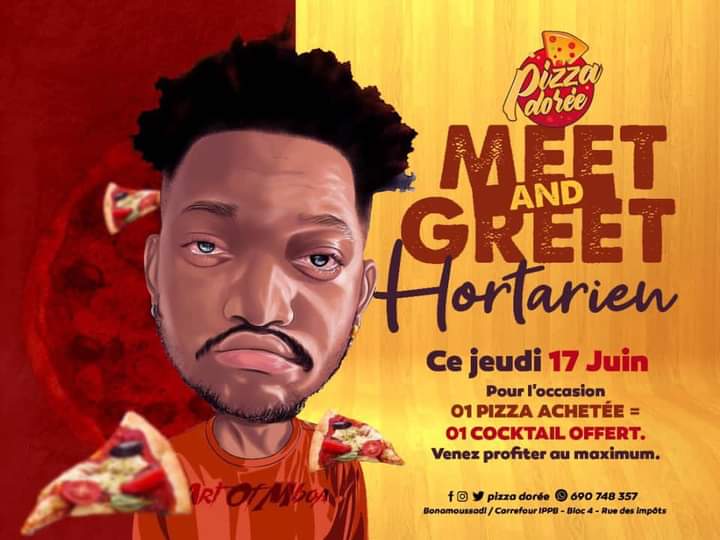 Cover Meet and Greet avec Hortarien à Bonamoussadi le 17 juin 2021
