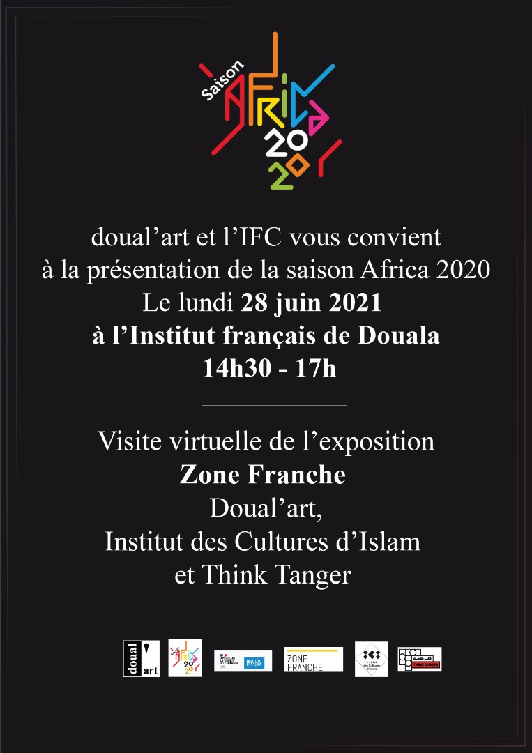 Cover Saison Africa 2020 à L'institut Français de Douala le 28 Juin 2021
